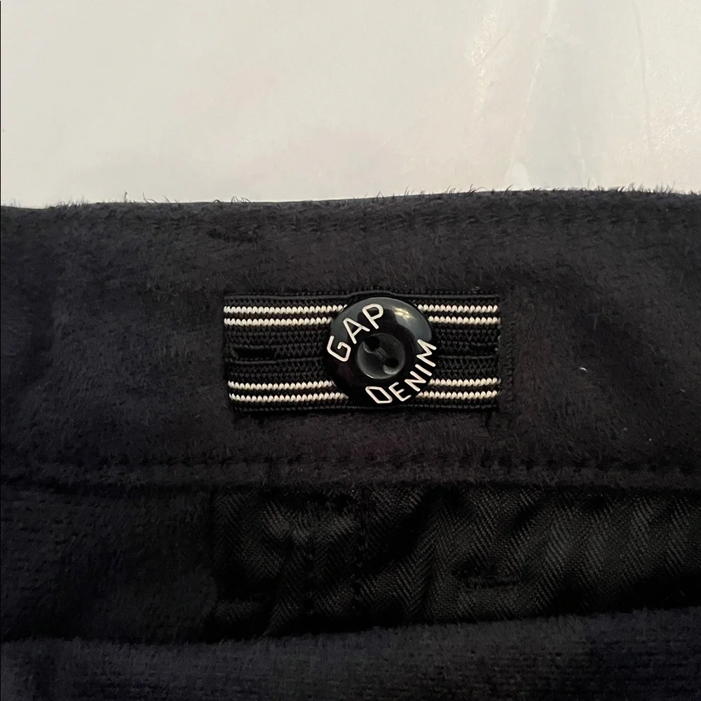 NWT Gap Faux Leather Girls High Rise Flares